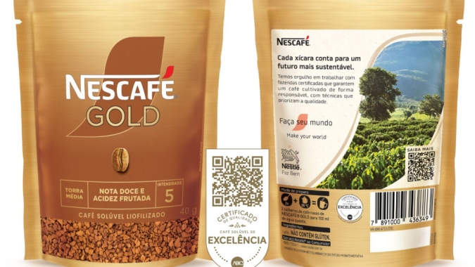 Café solúvel da Nestlé recebe Selo de Qualidade ABICS