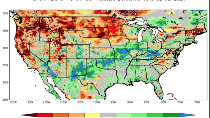 Julho deve ser de chuvas mal distribuídas e clima vai intensificar volatilidade em Chicago