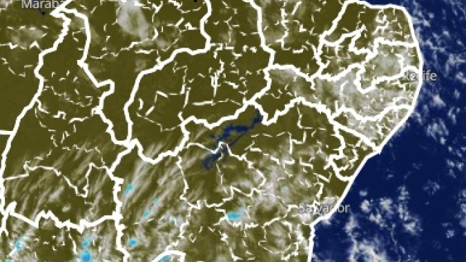 Nordeste segue dividido entre chuva no litoral e seca no interior