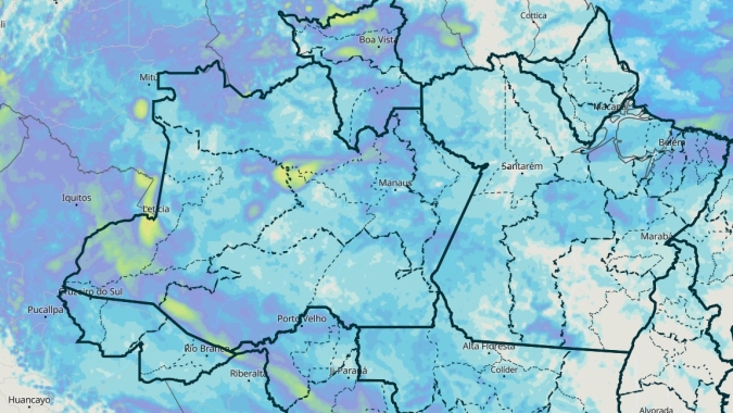 Chuva avança para Acre, Rondônia e sul do Amazonas, mas calor extremo segue no Tocantins