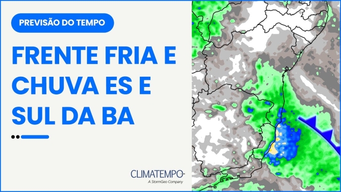 Confira a previsão do tempo para esta Segunda-feira (7) para todo o Brasil