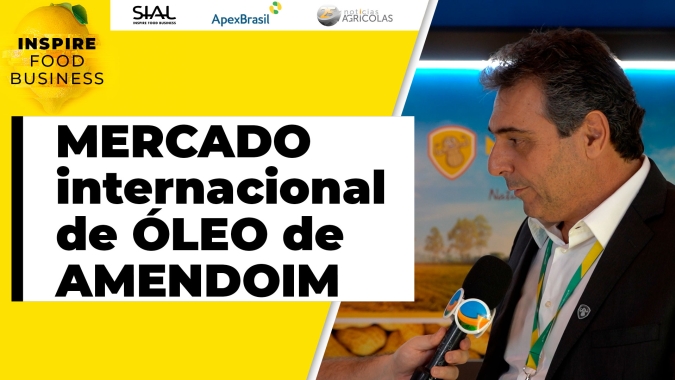 Produtor de amendoim que também investiu no processamento do óleo encontra mercado internacional favorável e consegue agregar mais valor à produção