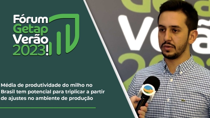 Média de produtividade do milho no Brasil tem potencial para triplicar a partir de ajustes no ambiente de produção