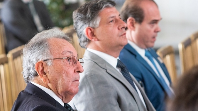 Presidente da CNA participa da posse de senadores