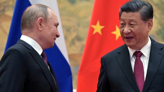 Presidente chinês chega à Rússia para reunião com Putin sobre guerra na Ucrânia