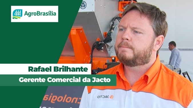 Jacto apresenta tecnologias para pulverização e condições especiais na AgroBrasília 2026
