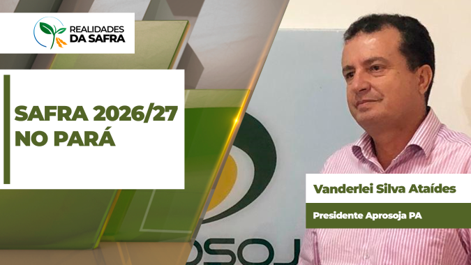 Áreas de menor produtividade devem ser deixadas para trás na safra 2026/27 do Pará