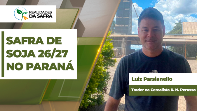 Chuvas deixam plantio da soja até 25 pontos percentuais atrasado em Pato Branco/PR e podem tirar área do milho safrinha
