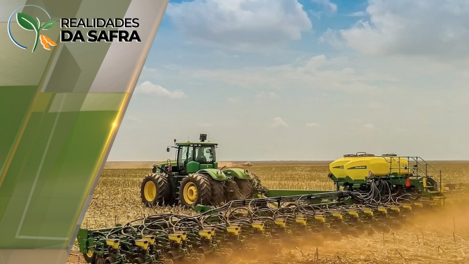 Com previsão de chuvas para o final de semana, produtores de Araguari (MG) preparam as máquinas para plantar a soja