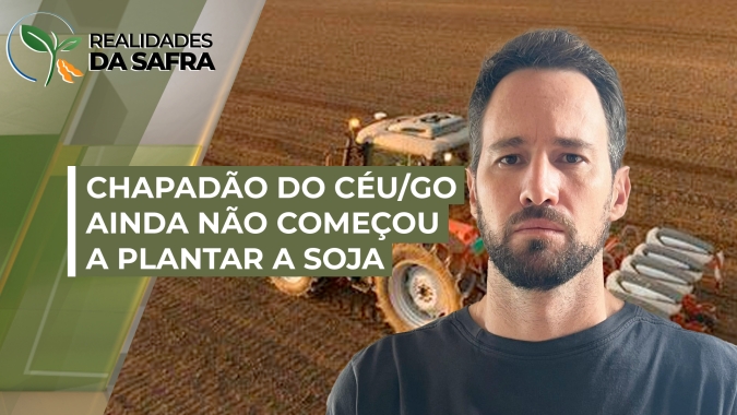 Chapadão do Céu/GO ainda não começou a plantar a soja à espera de chuvas