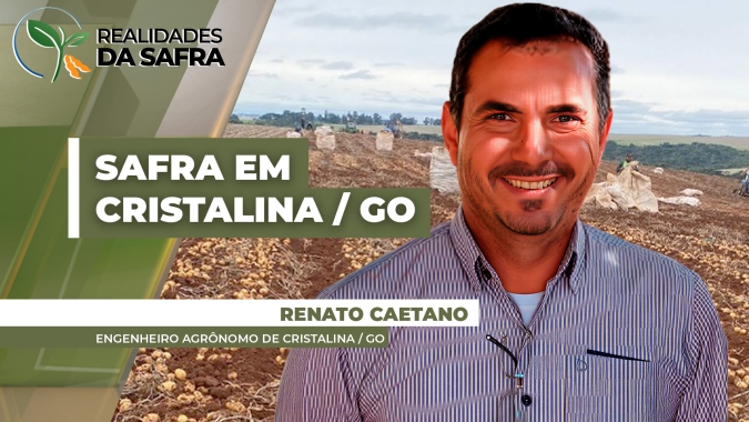 Produtividade em Cristalina / GO pode ser afetada pela seca na região