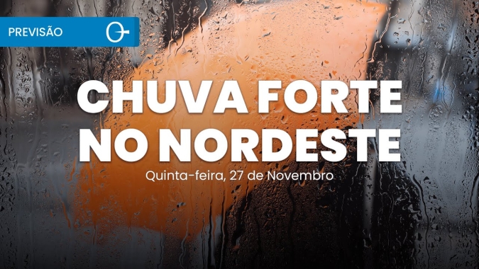 Confira a previsão do tempo para esta quinta-feira (27) para todo o Brasil