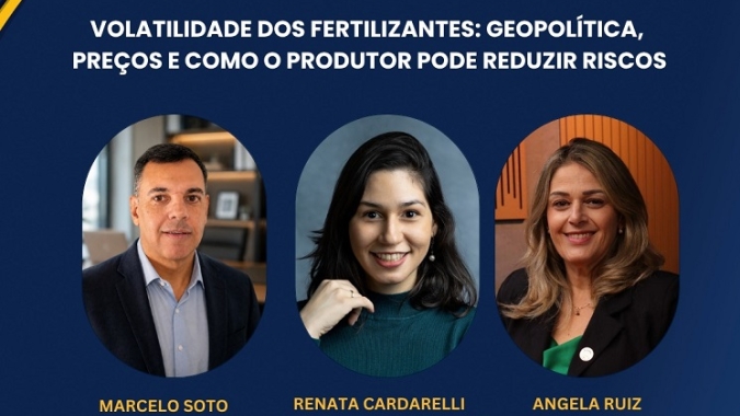 AO VIVO: Conexão SCA Brasil debate estratégia para compra de fertilizantes