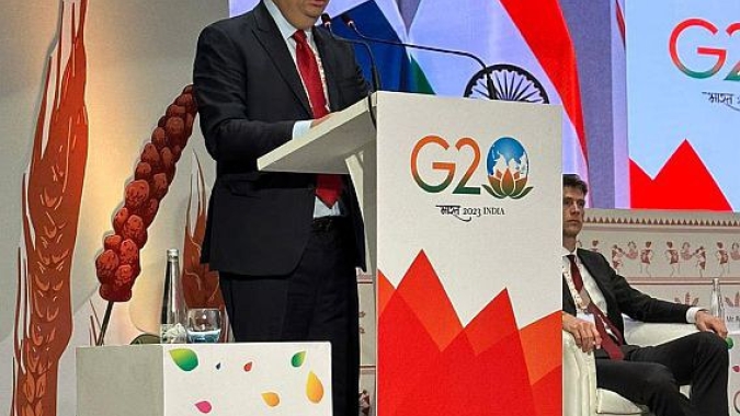 Na Índia, secretário de Relações Internacionais participa de reunião do G20 sobre agricultura sustentável