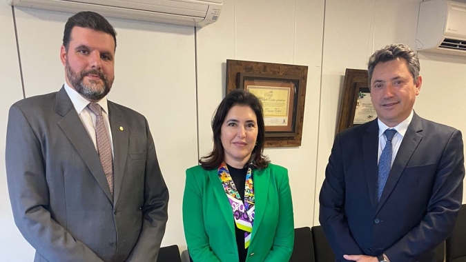 Ministra Simone Tebet recebe FPA
