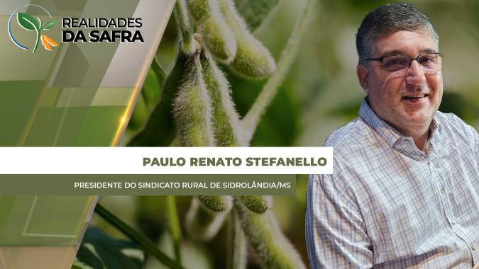 Colheita da soja passa da metade em Sidrolândia/MS com produtividade variando de 15 a 85 sc/ha
