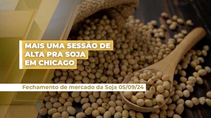 Soja mantém trajetória de alta da semana com início atrasado de plantio no Brasil, piora das lavouras nos EUA e demanda chinesa consistente