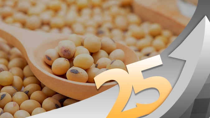 AgResource aponta para uma produção de soja no Brasil de 125,45 mi/t e um consumo total do grão até julho, se demanda mantiver ritmo forte