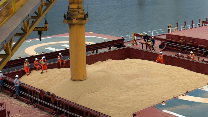 Anec reduz projeções de exportações de soja e milho do Brasil em outubro