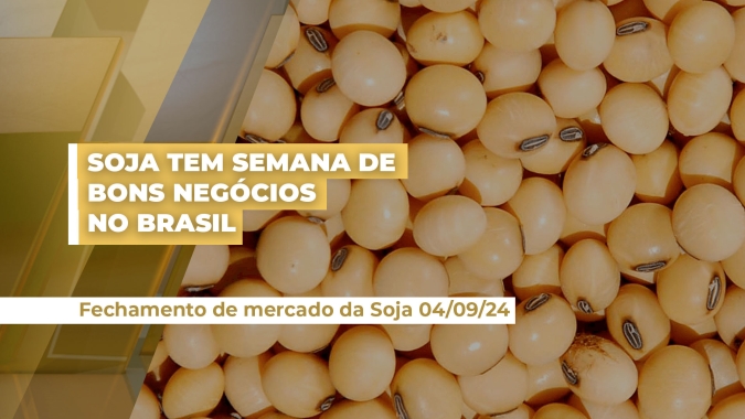 Brasil negocia 3 mi de t de soja somente nesta semana com mercado dando oportunidades