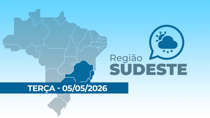 Sudeste tem chuva irregular, ventos fortes e alerta para baixa umidade no interior