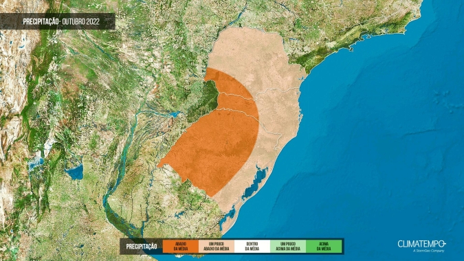 Climatempo confirma terceira primavera com La Niña e previsão de chuvas abaixo da média no Sul
