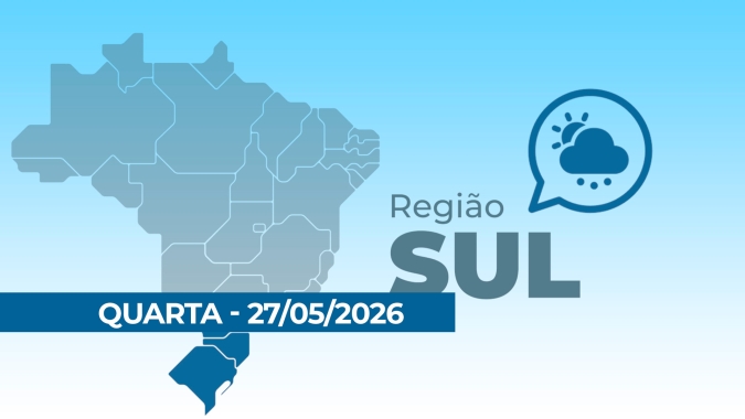 Sul terá pausa na chuva, mas temporais voltam nos próximos dias