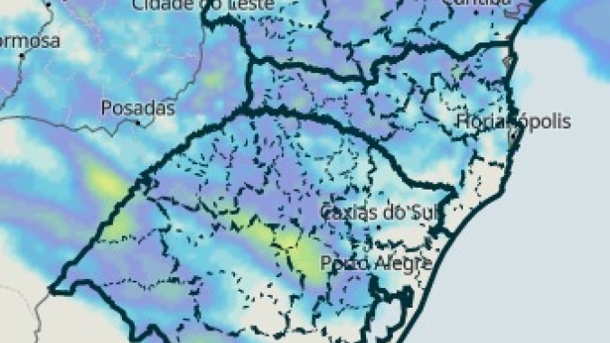 Segundo ciclone da semana reforça chuva no Sul e mantém alerta para produtores do Paraná