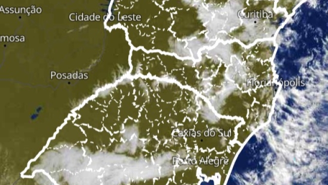 Sul ganha trégua da chuva, mas nova frente fria avança no fim de semana