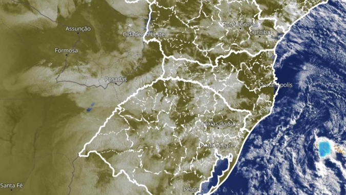 Sul do Brasil ganha janela de tempo seco, mas umidade e frio seguem presentes