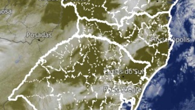 Chuva retorna ao Sul entre sexta e sábado, mas frio perde força na região