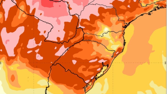 Antes da chuva, RS terá mais um dia de temperaturas elevadas e ar muito seco