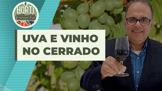 HORTI RESENHA #68 - Cerrado Brasileiro produz uvas e vinhos de alta qualidade