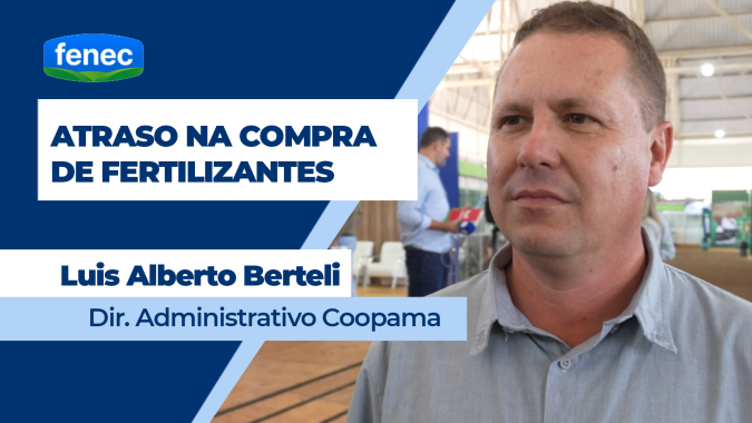 Coopama alerta para atraso na compra de fertilizantes a menos de 60 dias para o início da safra de soja