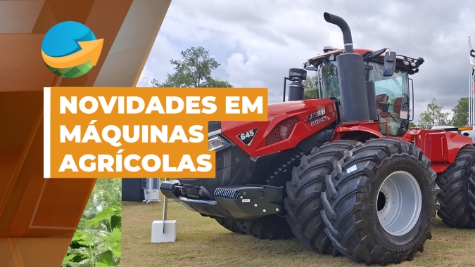 CaseIH lança 10 máquinas agrícolas e 6 tecnologias digitais e tem a ambição de ter 100% da frota conectada de fábrica