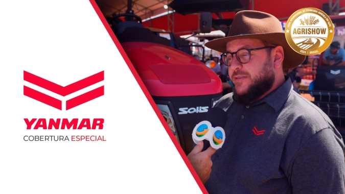 Yanmar apresenta seu novo trator de 105 cvs na Agrishow
