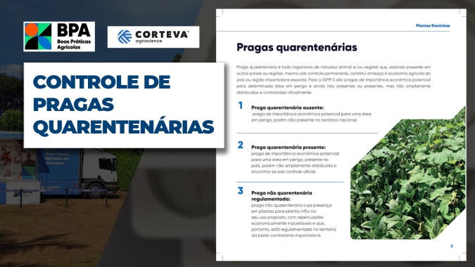 Lançamento de Cartilha com boas práticas agrícolas reforça preocupação do setor com cargas rejeitadas na exportação