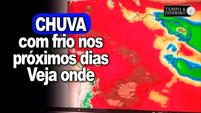 Chuvas em boa parte da região centro-sul do País com frente fria e MATOPIBA mais seco, diz Coutinho