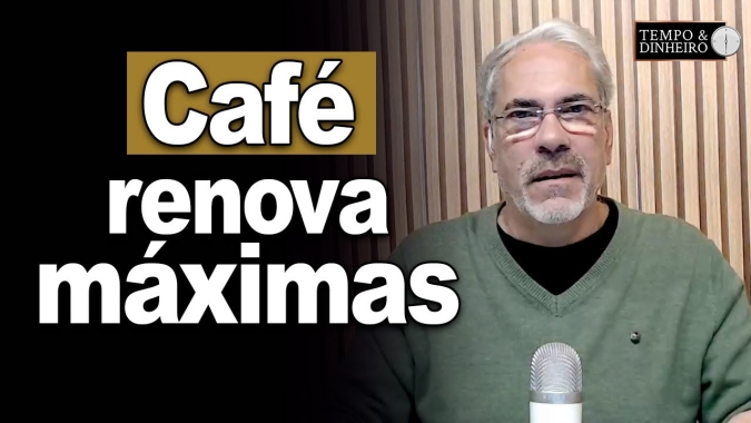 Café renova máximas em Londres e NY e no mercado físico brasileiro