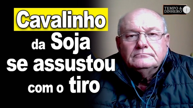 Cavalinho da Soja se assustou com o tiro