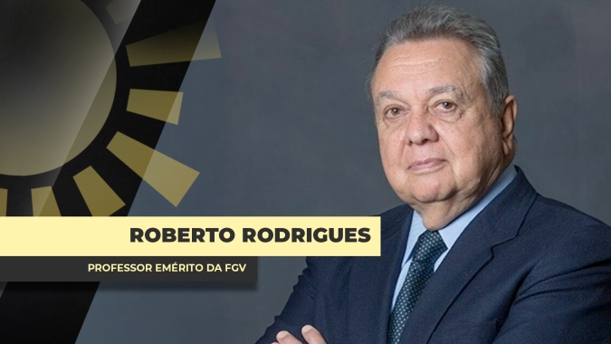 Seguro, tecnologia e crédito compõem o triângulo da renda no campo e seguro é o vértice principal, afirma Roberto Rodrigues