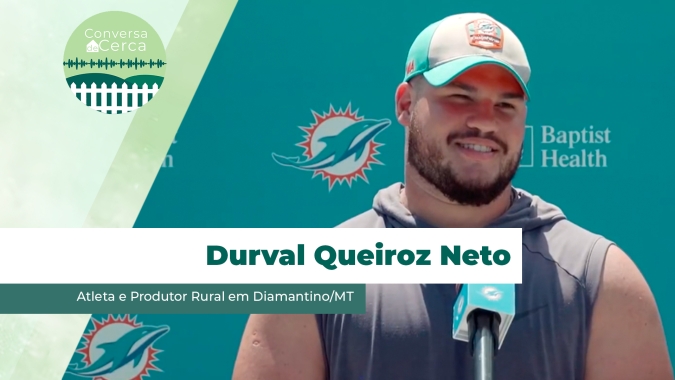 Conversa de Cerca #184 - Do campo para o field – conheça a história de Duzão, o produtor rural brasileiro que jogou futebol americano na NFL