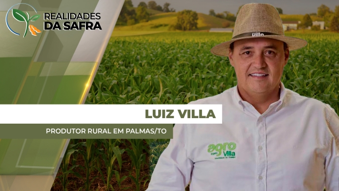 Desenvolvimento da soja é positivo em Palmas/TO, porém área do milho deve encolher na próxima safra