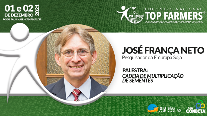 Importância de utilizar sementes de alta qualidade e realizar plantio bem feito será tema de painel no Top Farmers