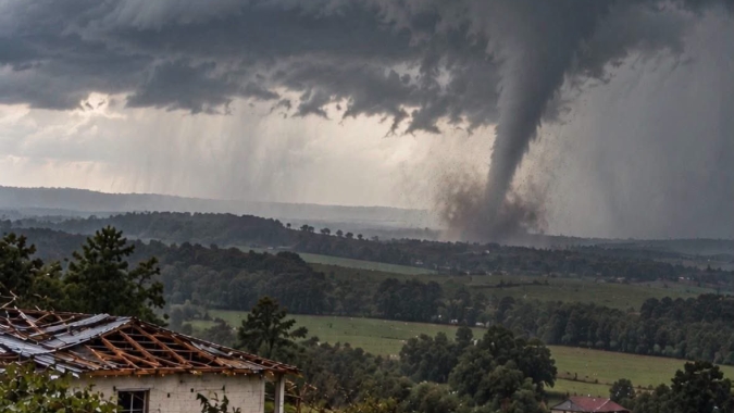 Paraná é atingido por dois tornados durante temporais, confirma Simepar