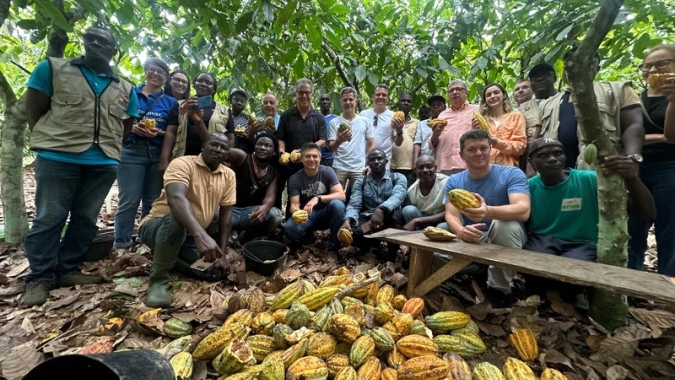 Presidente da ApexBrasil, Jorge Viana, propõe formação de grupo com os maiores produtores de cacau do mundo durante Missão à Africa