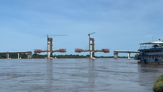 Nova Ponte sobre o Rio Araguaia vai facilitar a integração e o escoamento da produção mato-grossense