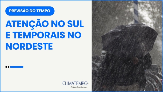 Confira a previsão do tempo para esta quarta-feira (04) para todo o Brasil