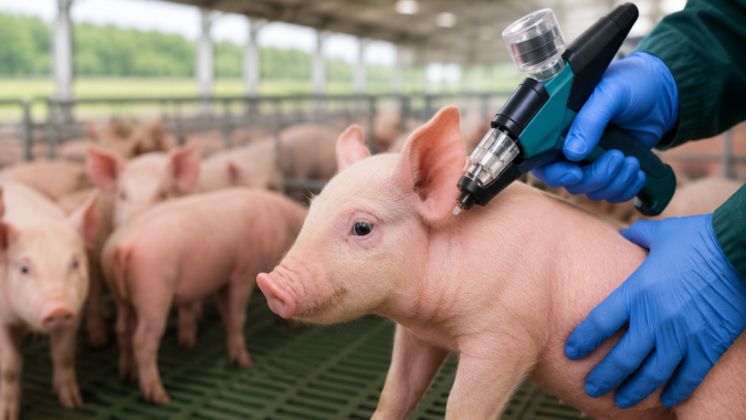 Vacinação intradérmica avança na suinocultura e já alcança 55 milhões de animais no Brasil