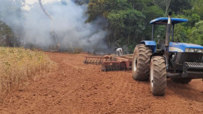 Paraguai registra focos de fogo em lavouras de soja com temperaturas perto de 40ºC e sem chuva